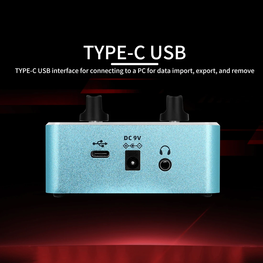 

IRIN XS-02 Педаль эффектов для гитары, синяя алюминиевая петля, одинарная педаль эффектов с USB-кабелем и противоскользящей накладкой, аксессуары для гитары