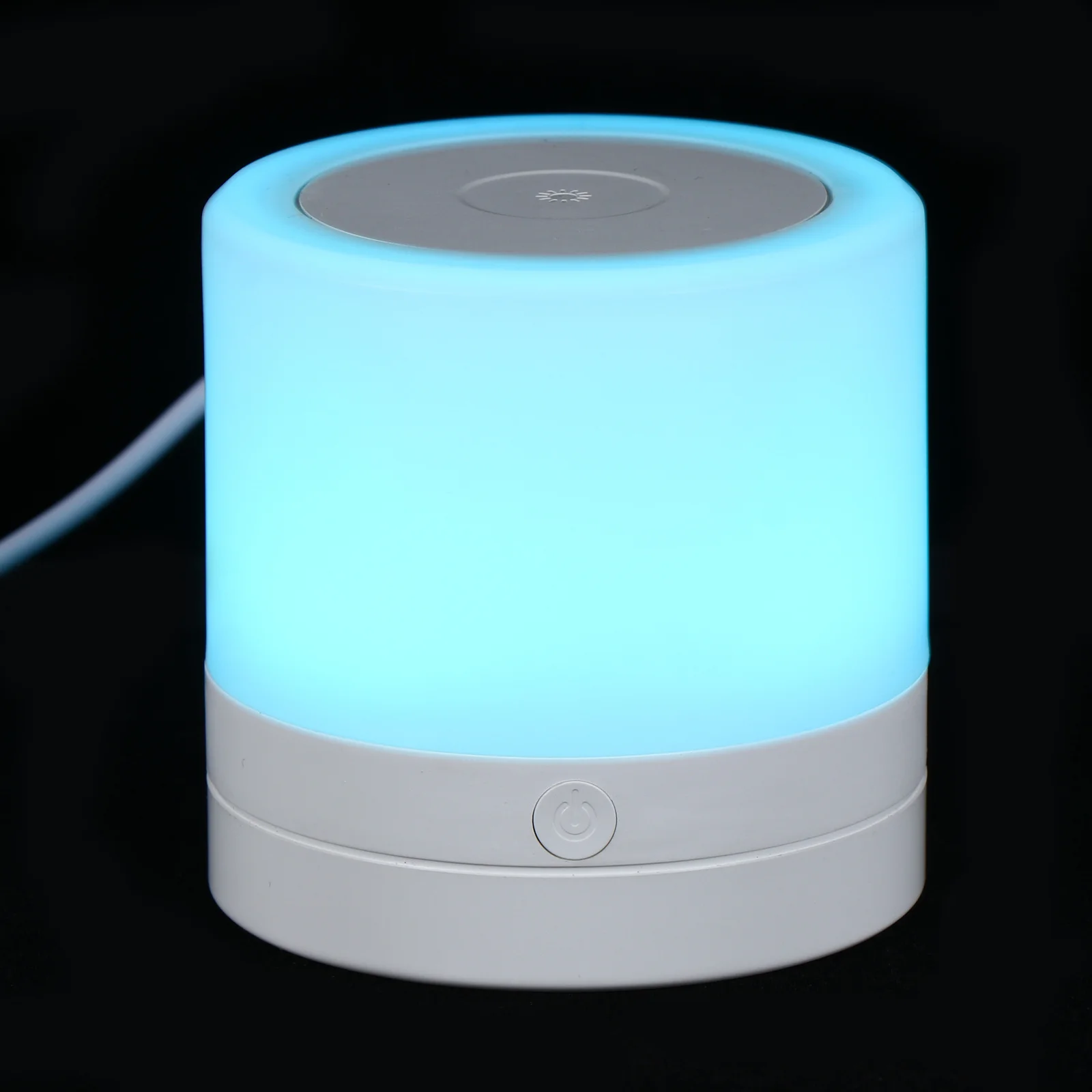 Colorful Night Light USB Charging Creative Bedside Lamp High-Quality PVC Material Exquisite Workmanship Smooth Touch Control