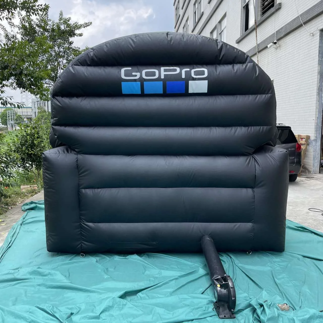 Coofull Giant Inflatable Chair Inflatable Air Sofa Cartoon Inflatable Air Bed for Outdoor Balloon