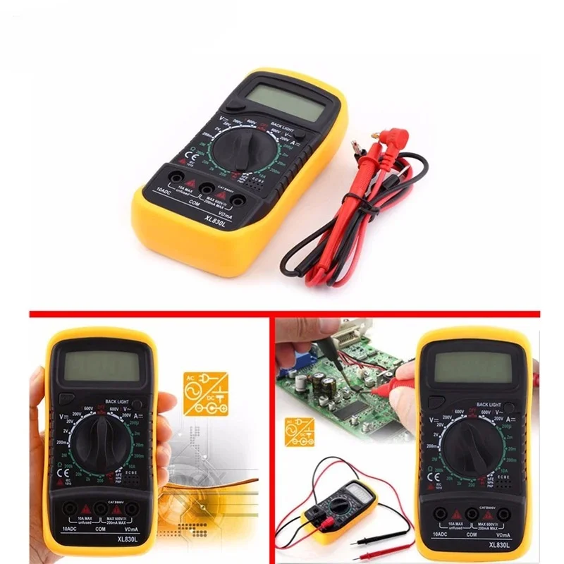 Multigetro Multiteste Digital Profissional XL830 LED E Beep