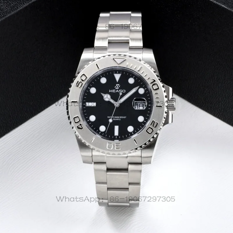 Quartz Movement Watch 200 Meters Waterproof Business Watch, Men's Model