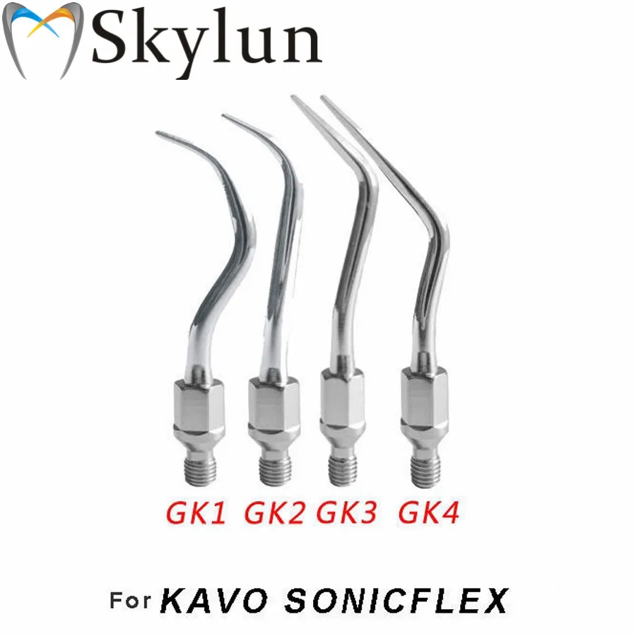 

SKYLUN 5PCS Dental Ultrasonic Scaler Tips GK1 GK2 GK3 GK4 GK5 GK6 GK7 A B C Air Perio Scaling Tip #5 #6 #7 #8 Fit KAVO