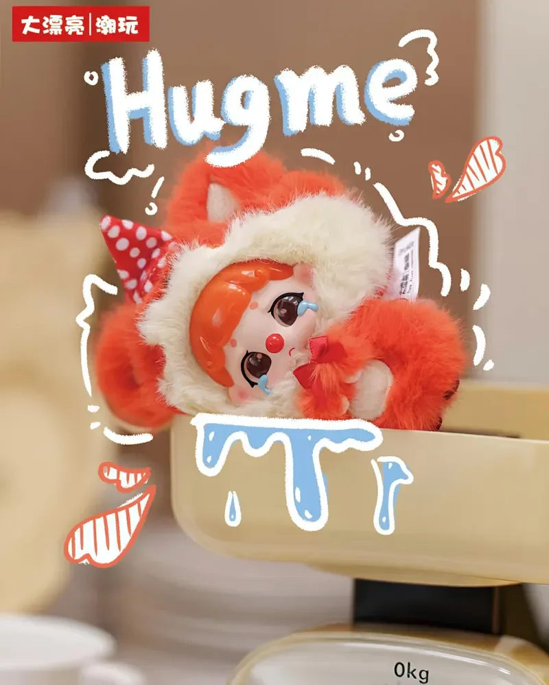 طفل جديد ثلاثة شياو داي كيكي ألعاب من نسيج مخملي حديقة الحيوان الحيوان محشوة اللعب العصرية صندوق أعمى تحصيل الدمى للأطفال والهواة هدية