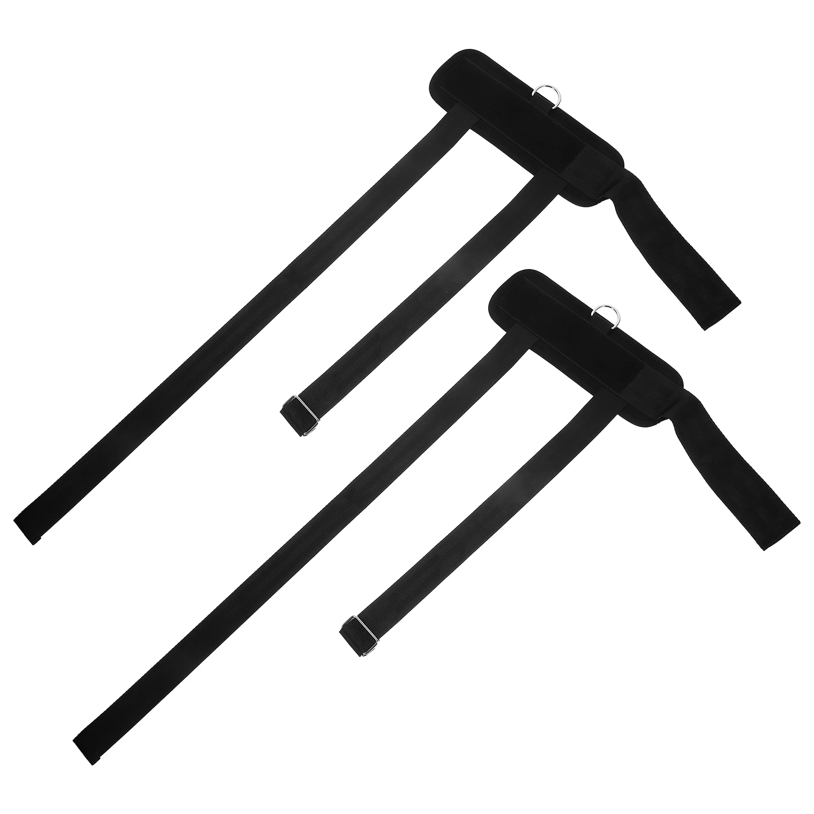 

2Pcs Ankle Straps for Cable Machine Wear-Resistant Fitness Supply Adjustable Ankle Buckle Strap Leg Strength Training Accessory