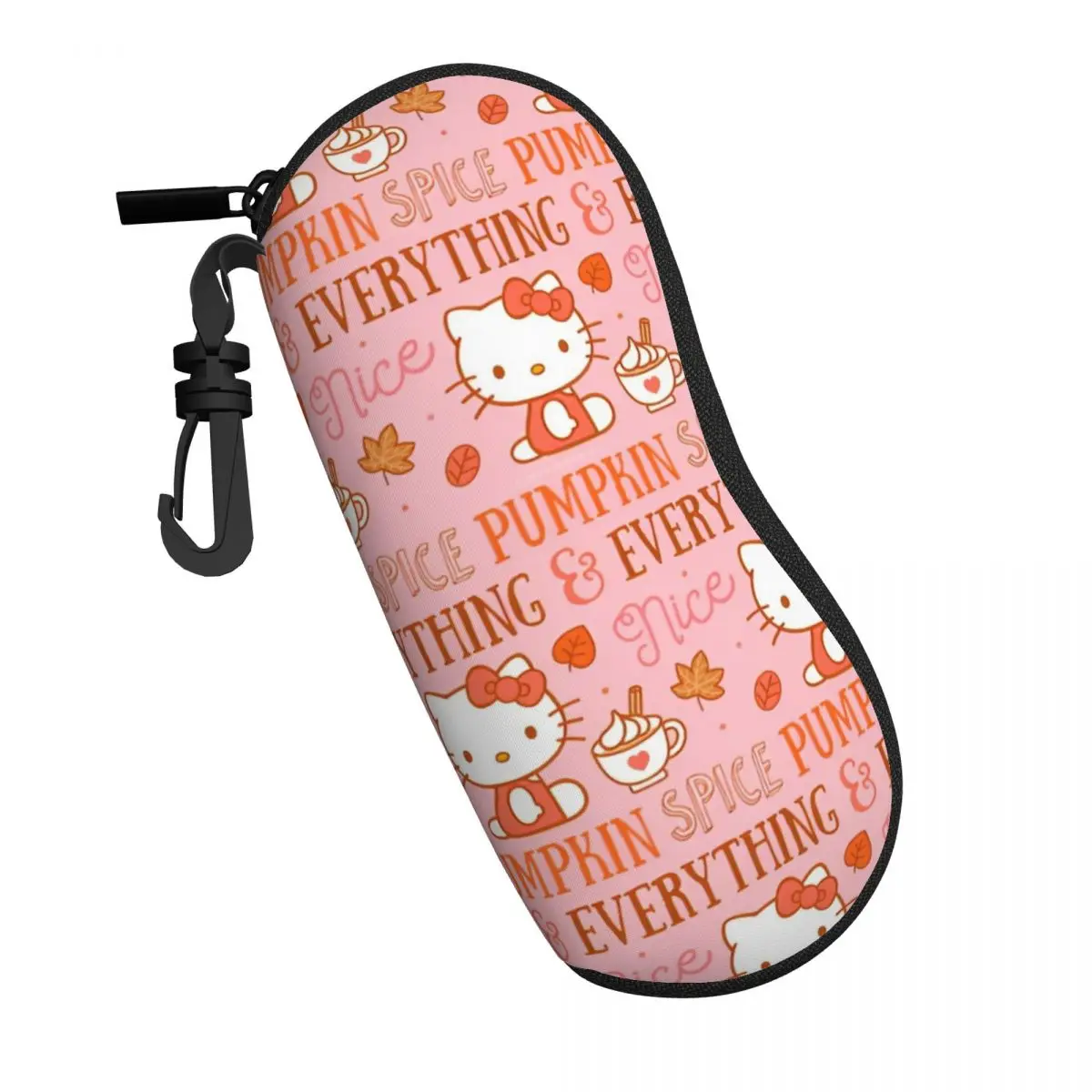 Sanrio Hello Kitty Kawaii Cartoon Glasses Case Cover Zipper Sunglasses Case Retro Pocket Glasses Box Male Female Eyewear Box