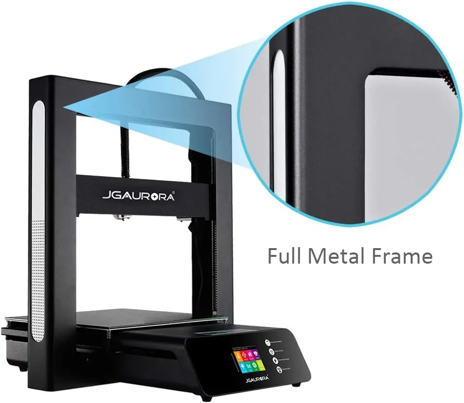 JGMAKER-kit de impresora 3D A5S, tamaño de la tapa grande 305x305x320mm, hoja de impresión, Sensor de filamento, almacén RU EU US