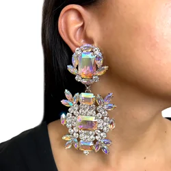 Bohemian Geometric Dangle Earrings Wedding for Women Luxury Designer Statement decor Bridal Jewelry High Quality Accessories