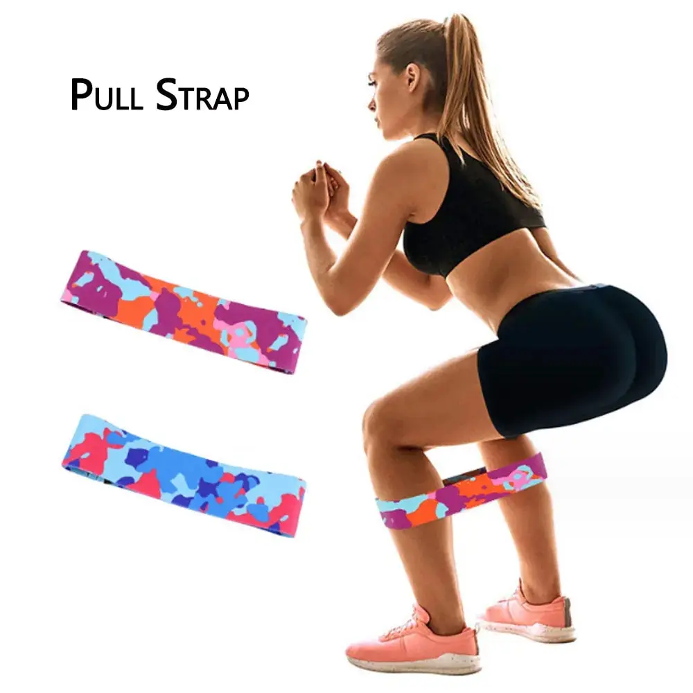 Elastic Bands Fitness Resistance Bands Yoga Pilates Hip Circle Expander Bands Gym Training Home Workout Equipment