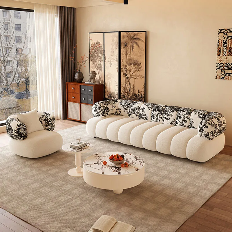 Luxury Modern Living Room Sofas Nordic Minimalist Love Seat Lounge Floor Outdoor Sofa Relaxing Filling Muebles Home Furniture