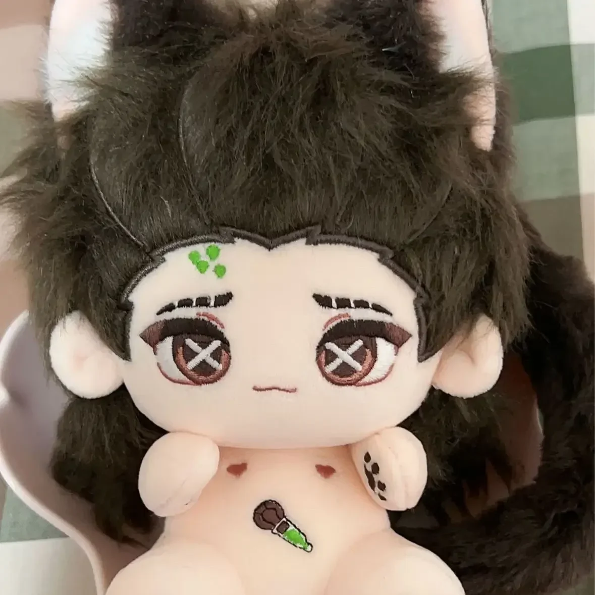 Anime Identity V Cute Luchino Diruse Dress-up Cotton Dolls Cosplay Stuffed Plush Doll Body Plushie Toys Figure Xmas Gift 20cm