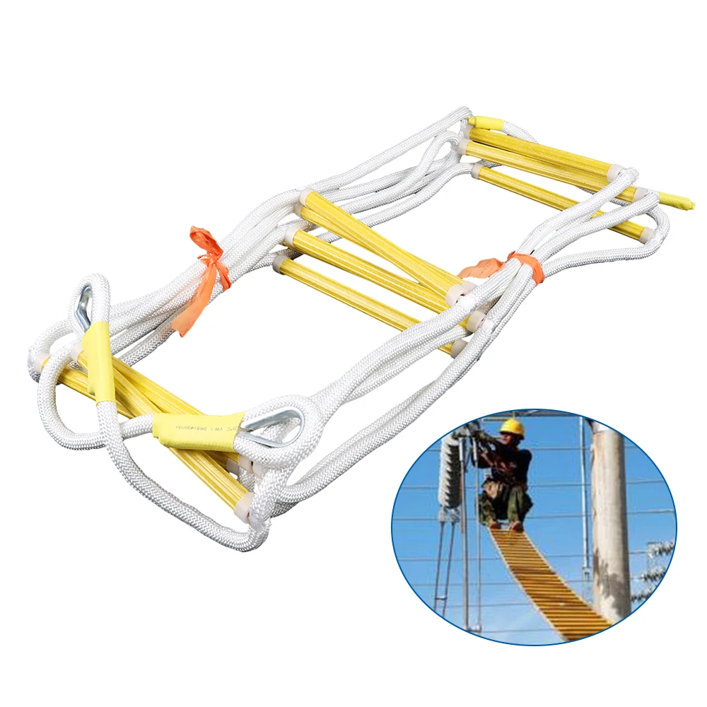 300 Kg, Fire Escape, High-altitude Operation, Safety Rope Ladder, 16-Foot High-altitude Ladder