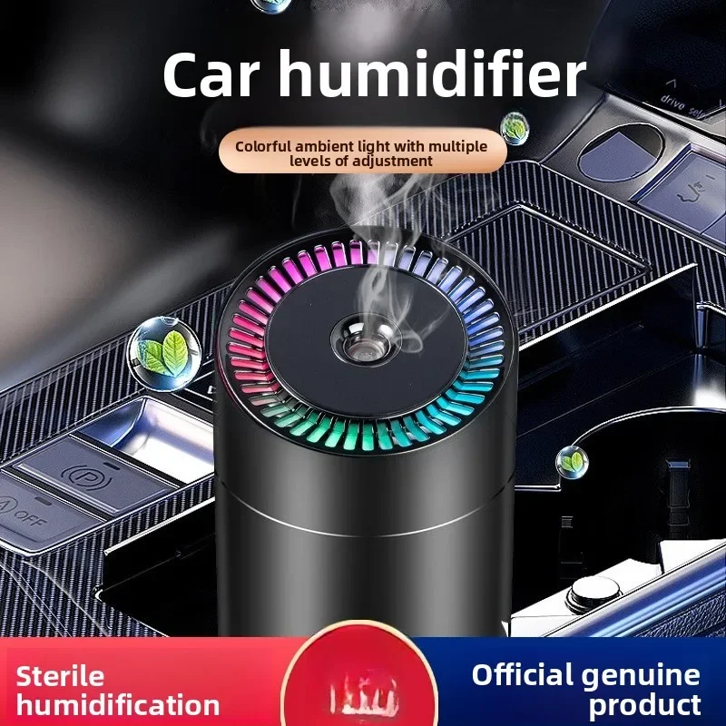 DurableSmart Car Humidifier Car Colorful Ambient Light Wireless Use USB Small Convenient Fragrance