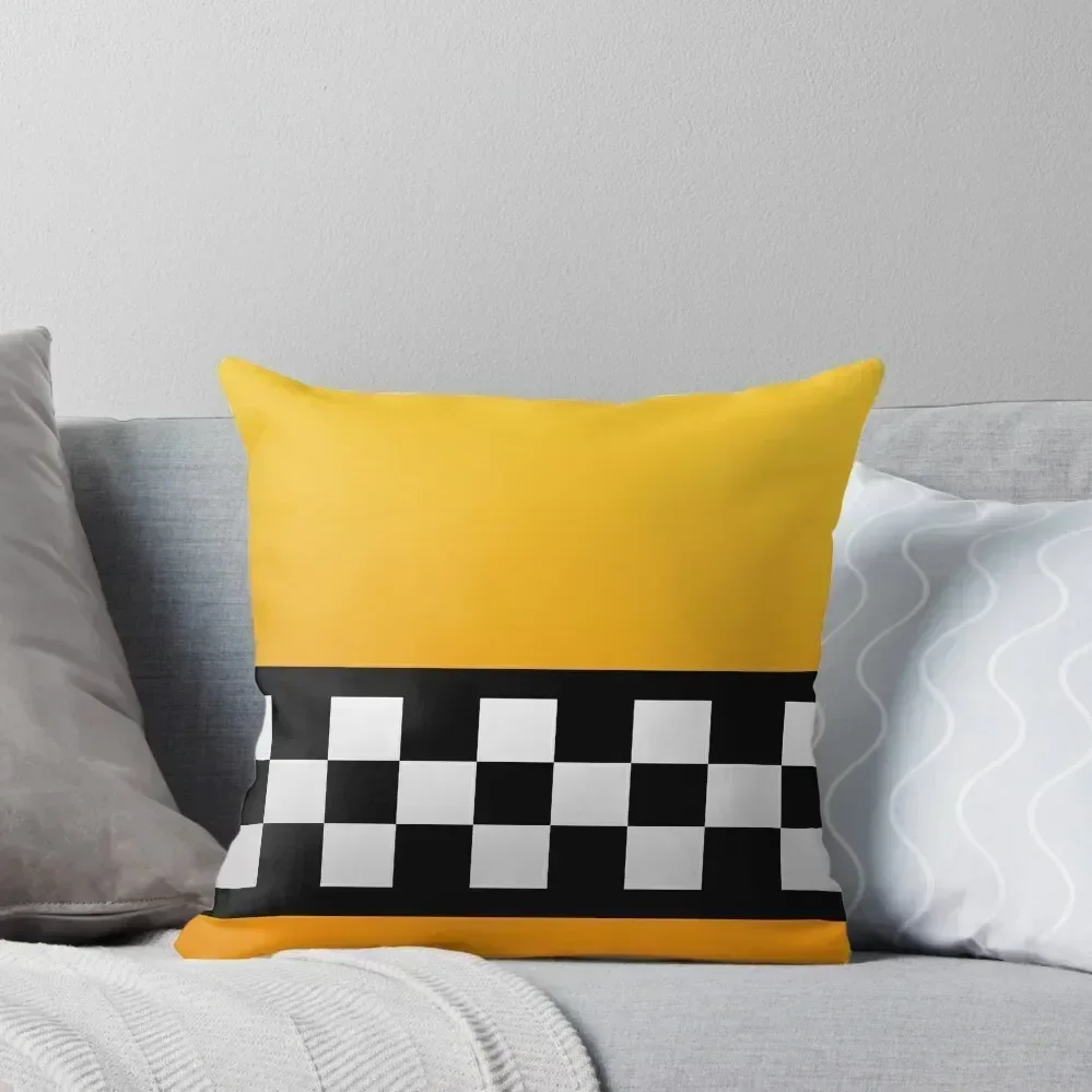 

Taxi squares and stripes Throw Pillow pillow cover luxury Pillow Cases Decorative Cushions Cover