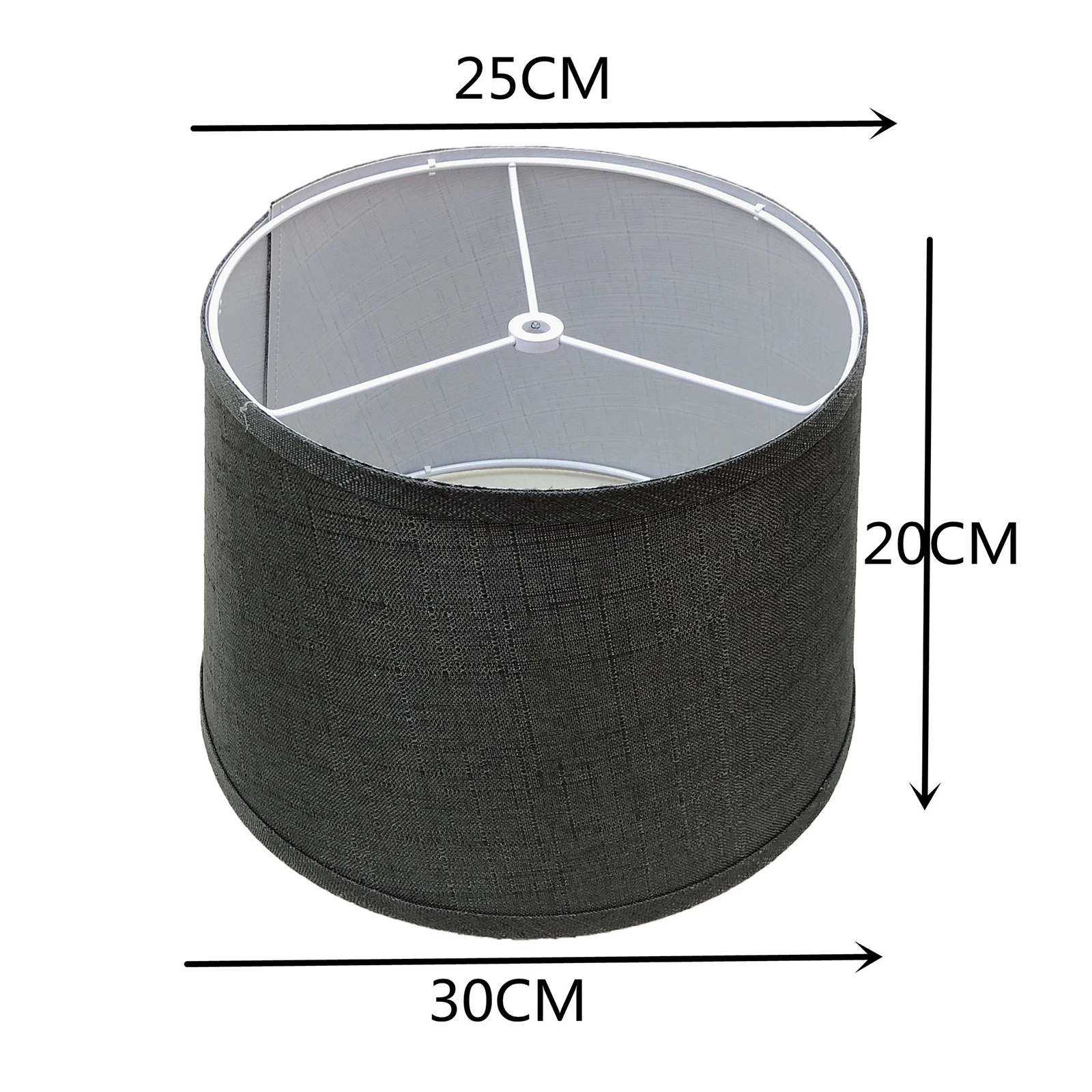 عاكس الضوء على الأرض قابل للإزالة وقابل للطي من الكتان عاكس الضوء ملحقات مصابيح الطاولة محلية الصنع لطاولة ضوء الأرضية بجانب السرير #4