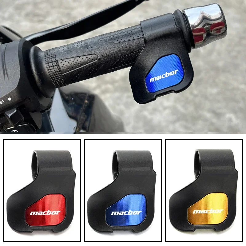 For Macbor Montana XR5 500 Rockster flat 125 Eight Mile 500 Motorbike Accelerator Booster Handle Grip Assistant Clip Labor Saver