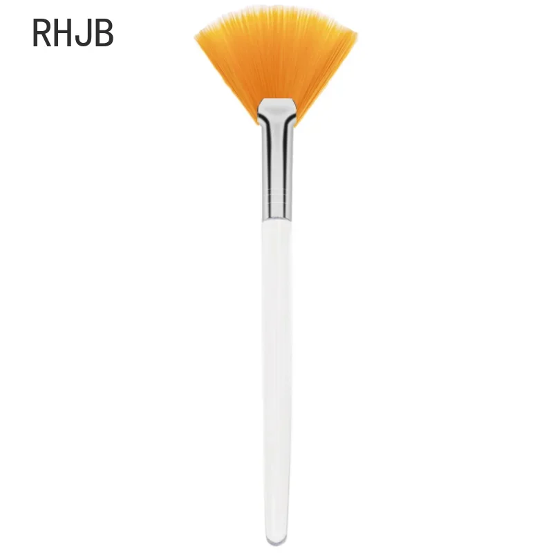 New 3pcs DIY Face Mask Brush Set Soft Applicator Brushes Makeup Tools Includes Soft Fan Facial Brushes Acid Applicator Brush