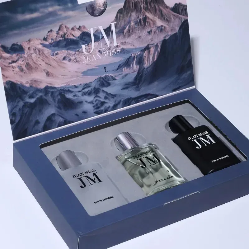 Image 6: Coffret cadeau original pour homme 3*30ml (3 pièces d'Eau de Parfum pour homme - Parfum floral boisé longue tenue)