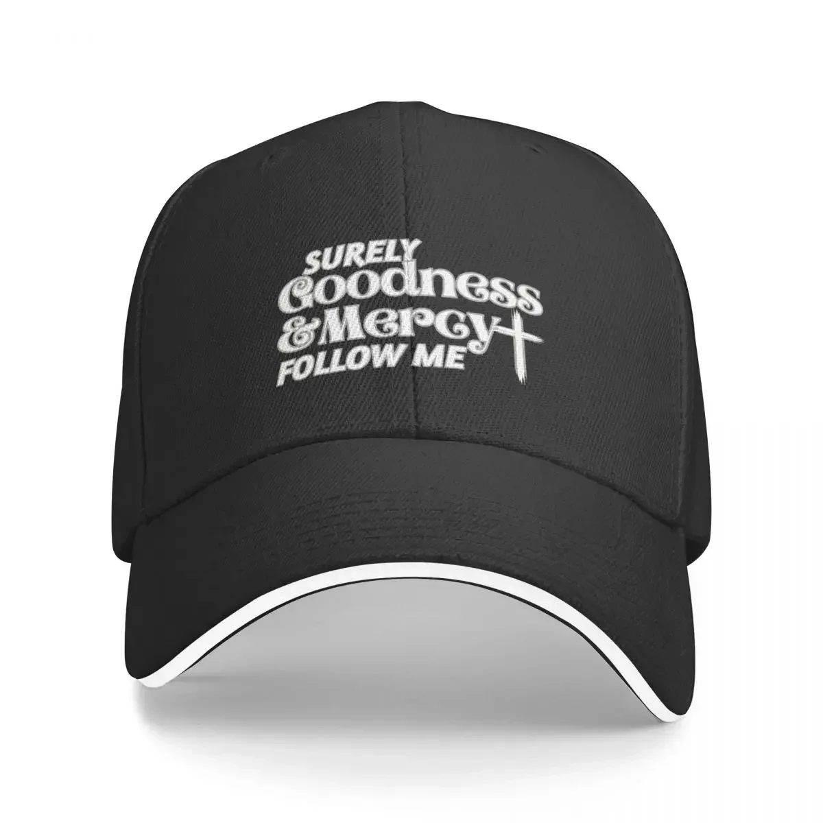 Surely Goodness and Mercy Follow Me Psalm 23:6 Baseball Cap Fishing cap Military Tactical Cap Rugby Men's Women's