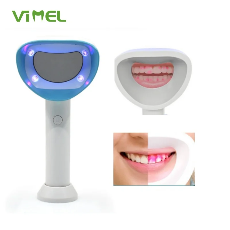 Oral Care Portable Digital Dental Oral Hygiene plaque Monitor Home Use Hand Held LED Purple Light