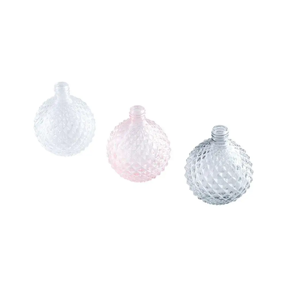 Equipo de viaje de 100ml, botella vacía, botellas rellenables para cosméticos, botellas dispensadoras, botella pulverizadora de Airbag, botella de vidrio