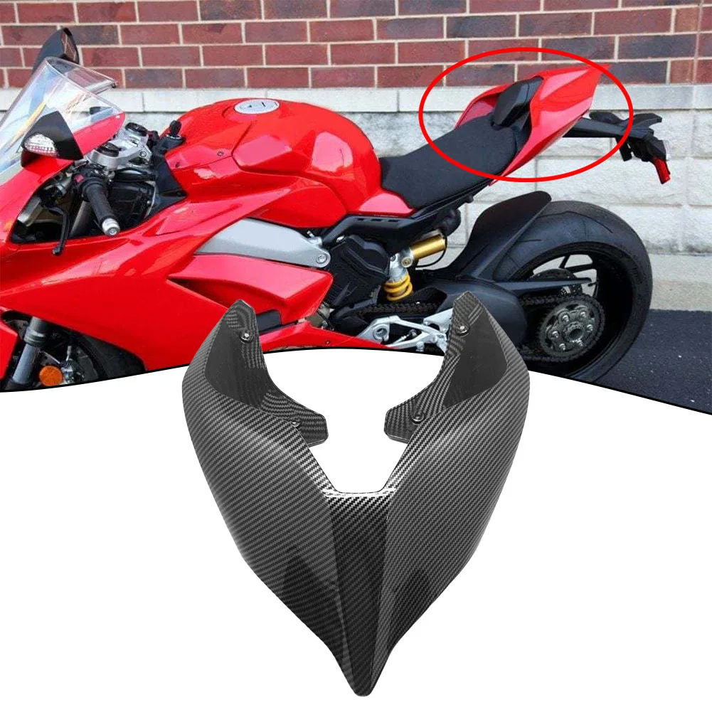 

Trim Cover Tail Fairing Carbon Fiber Cover Trim Rear Tail Vehicle 1 Pc 1pcs 1x ABS For Ducati Streetfighter V4