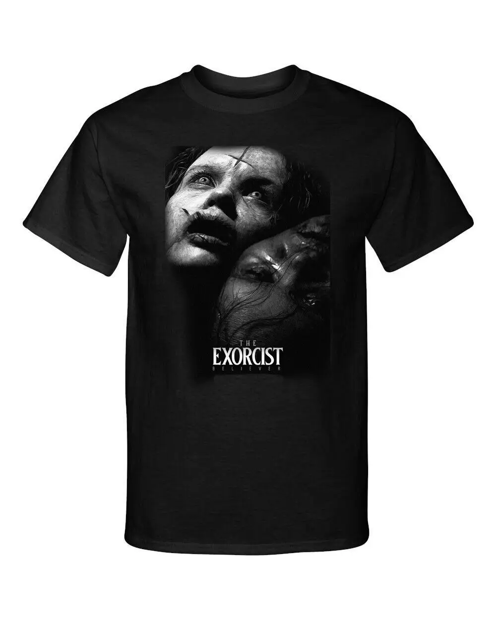 The Exorcist Believer Twins Halloween Horror Graphic Scary Tee Shirt T-Shirt