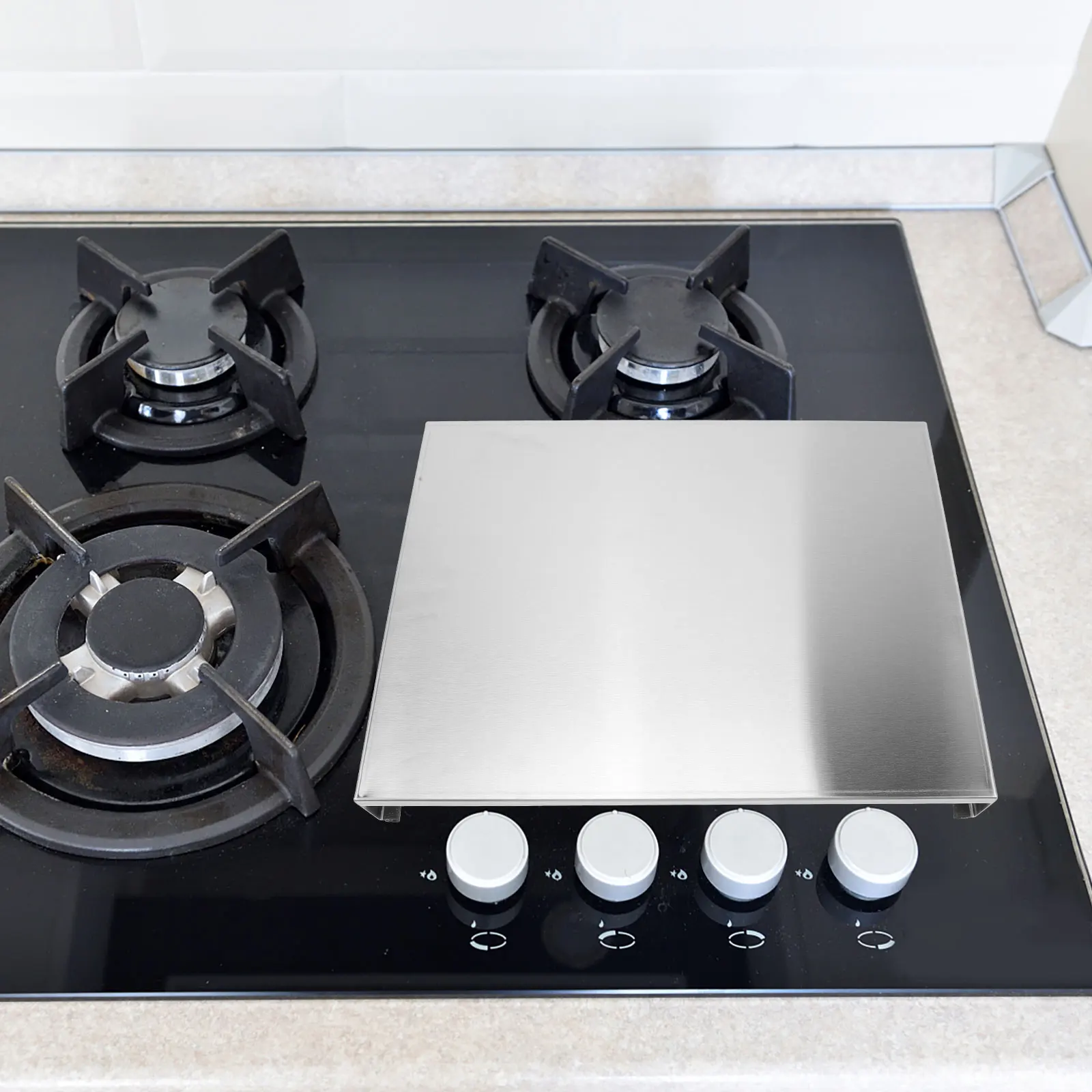 

Sturdy Kitchen Storage Rack Induction Cooker Stand Home Countertop Organizer Multifunctional Stove Rack for Supplies