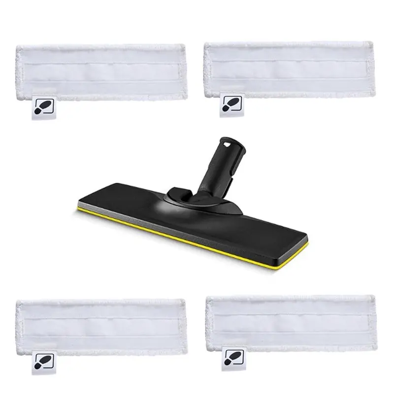 EMECE-For Karcher Easyfix SC2 SC3 SC4 SC5 Steam Cleaner Replacement Steam Floor Brush Head Microfibre Mop Cloth Parts