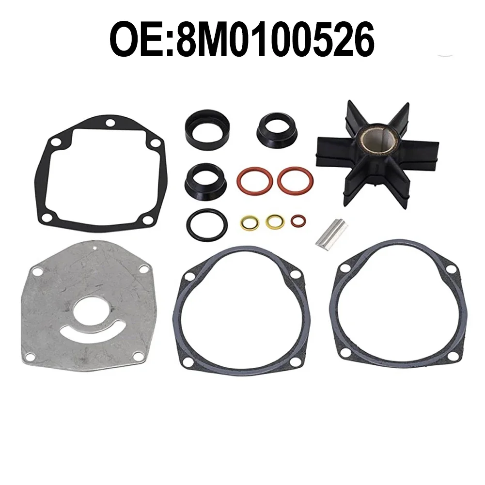 

1set Water Pump Impeller Repair Kit For Mercruiser For Alpha One Gen 2 8M0100526 Outboard Marine Boat Engine Car Accessories
