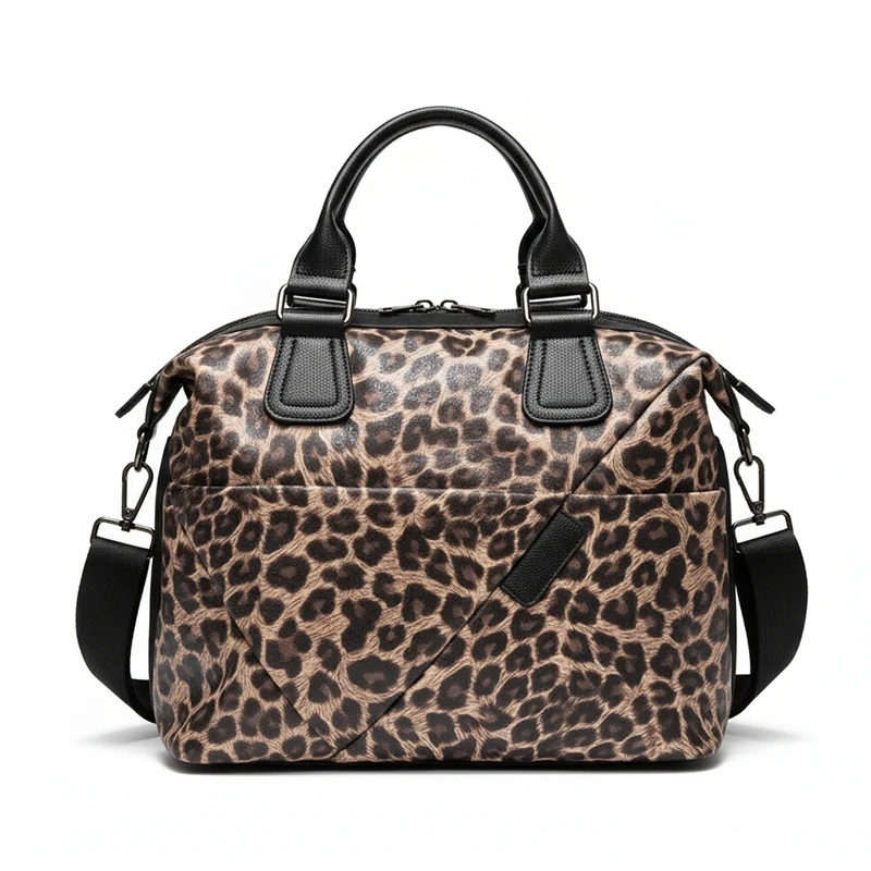 

Fashion Printing Design Women's Office Commuter Bag Practical Nylon Handbag Ladies Dumpling Shape Crossbody Bag