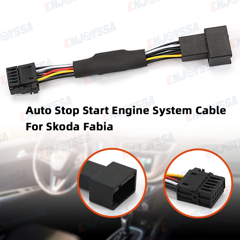 For Skoda Octavia Super B Kodiaq Karoq Fabia Scala Rapid Auto Start Stop Engine System off Eliminator Stop Start Canceller Plug view 5
