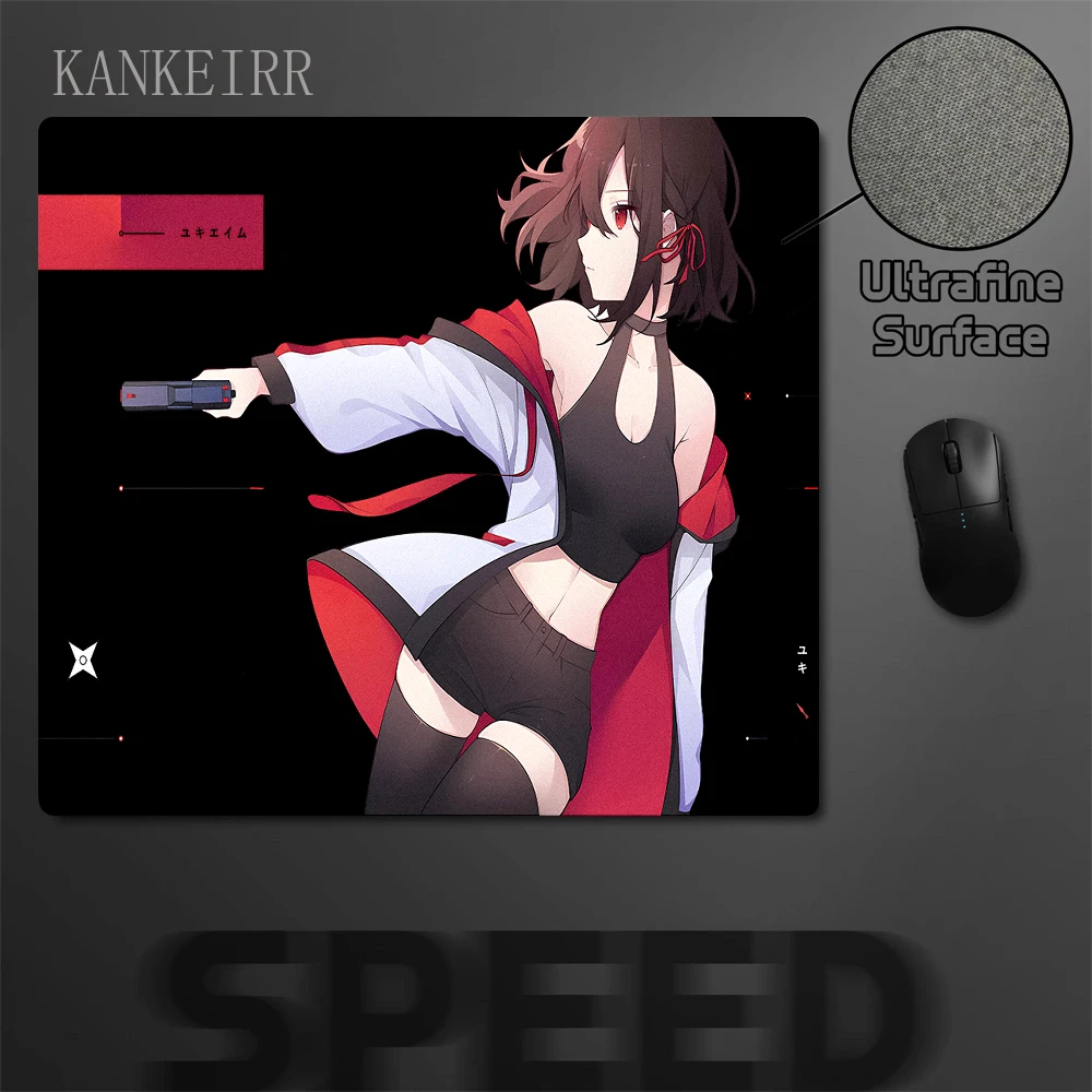 Game Premium Ultrafine Surface Mouse Mat 45x40CM YUki Aim Speed Mousepad Professional E-Sports Gamer Mouse Pad Locking Edge Mat