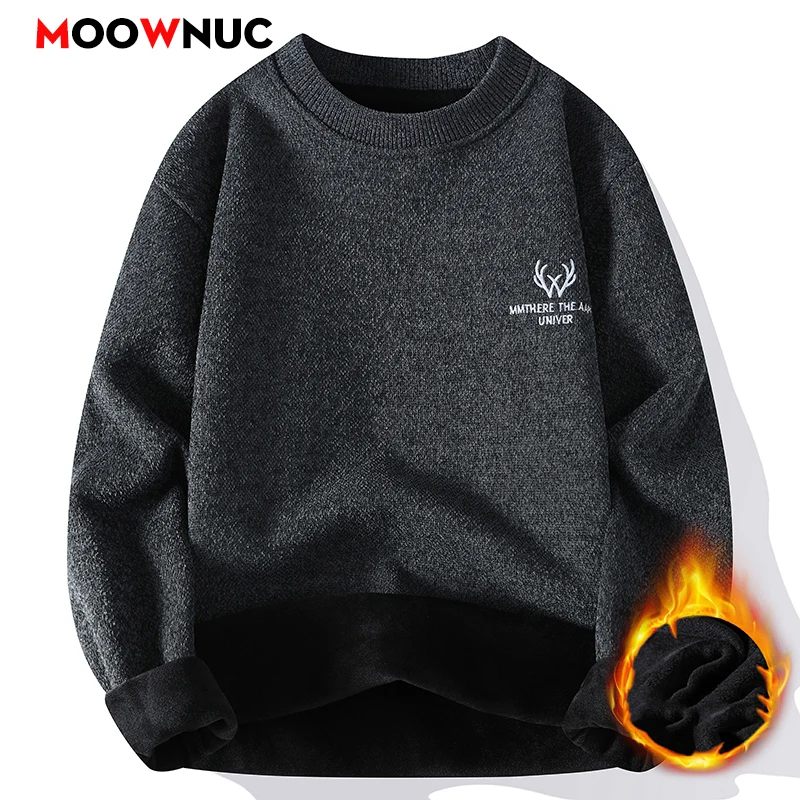 

Мужская одежда, модный свитер для мужчин, мужская толстовка, пуловеры, вязаная осенняя повседневная мужская теплая однотонная весенняя мужская уличная одежда