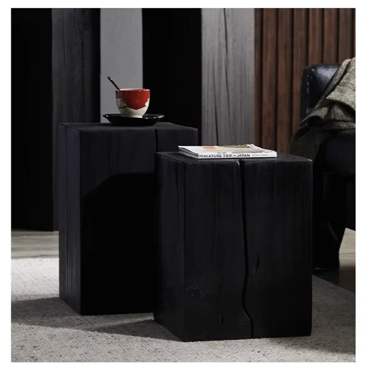 ขาตั้งกระถางต้นไม้ไม้ซุงสไตล์วินเทจ ดีไซน์สร้างสรรค์ รุ่น Wabi Sandy Wind Square Charcoal Wood Door B & B  ขาตั้งไม้ซุงสำหรับวางกระถางต้นไม้  ขาตั้งบอนไซไม้ซุง  ขาตั้งไม้ซุงสำหรับวางกระถางต้นไม้  ขาตั้งไม้ซุงสำหรับวางกระถางต้นไม้  ขาตั้งไม้ซุงสำหรับวางกระถางต้นไม้  ขาตั้งไม้ซุงสำหรับวางกระถางต้นไม้