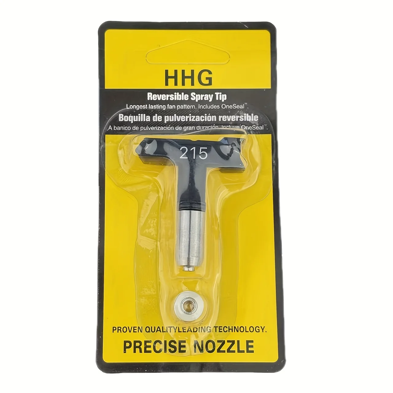 211/517/625 Mutiple Airless Paint Spray Nozzle, Reversible Spray Tip with One Seal for Anti-Clog & Even Paint Application
