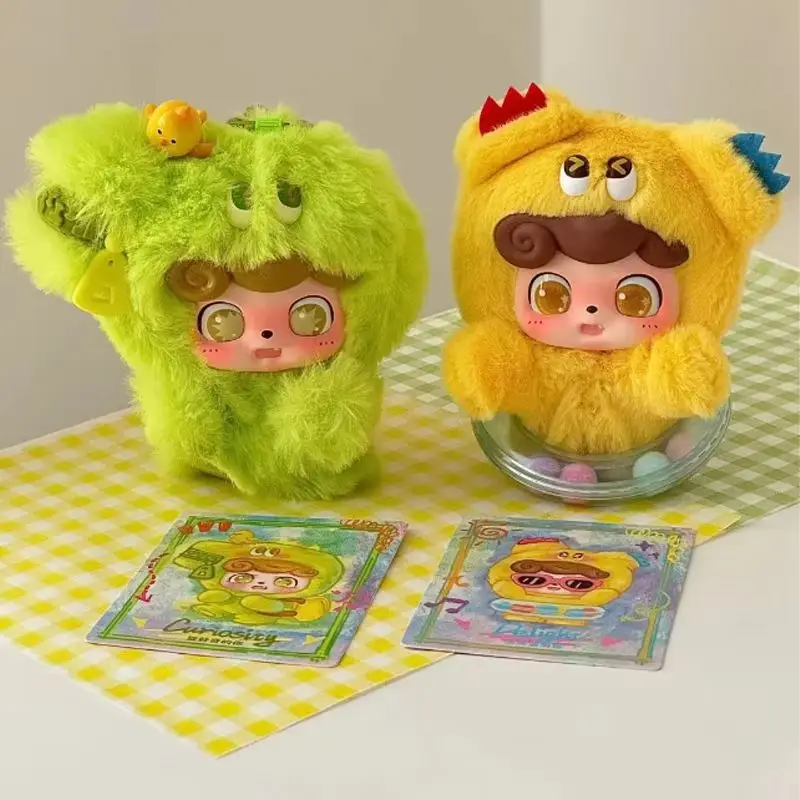 متوفر Q.Kid صناديق الغموض العاطفي فروي الوحش أفخم صندوق أعمى قلادة تمثال العصرية جمع فتاة غرفة هدية مزخرفة