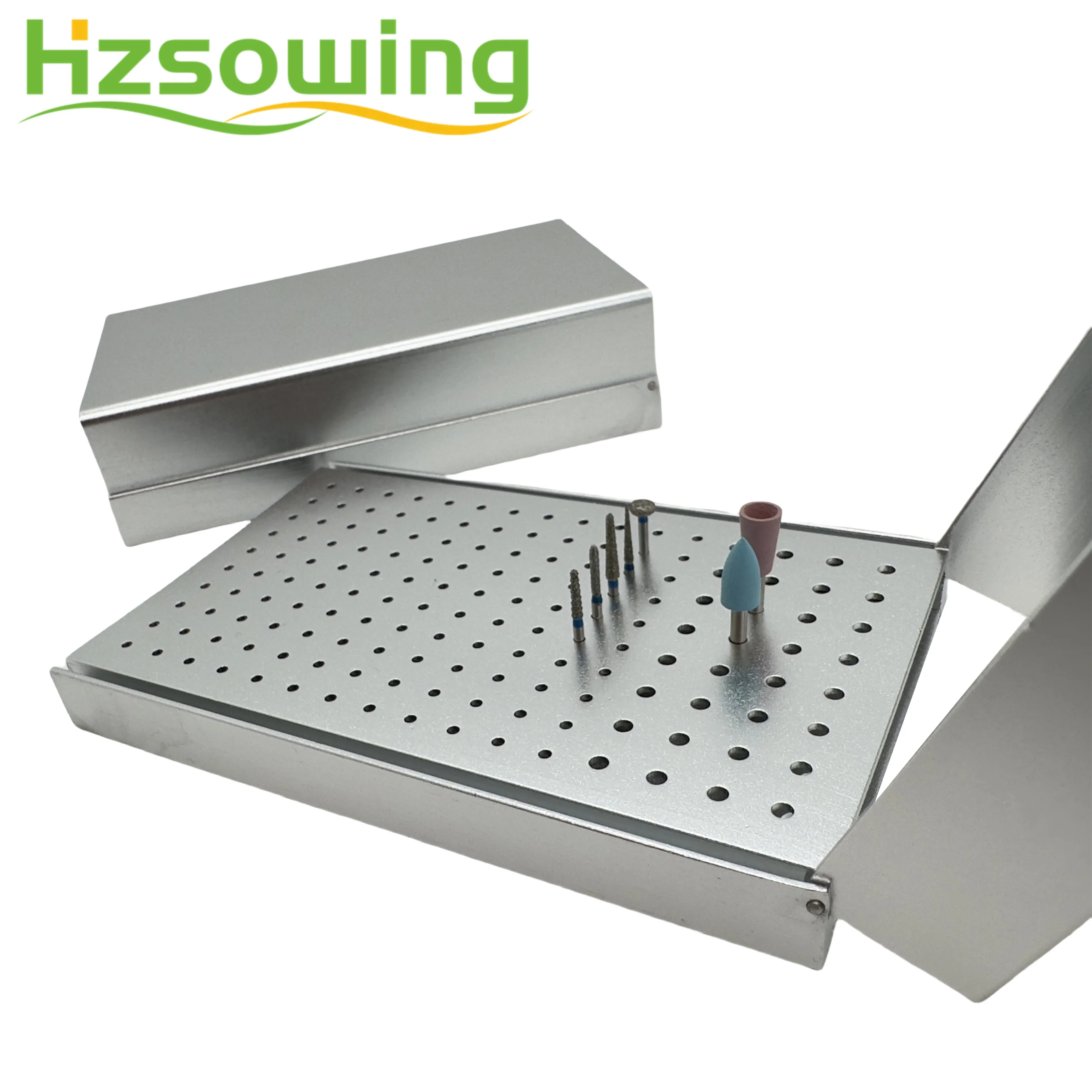 

Держатель стоматологических боров с 152 отверстиями, чехол для стерилизатора автоклава, алмазные боры, блок для дезинфекции дрелей для высокоскоростных/низких стоматологических боров, сверл