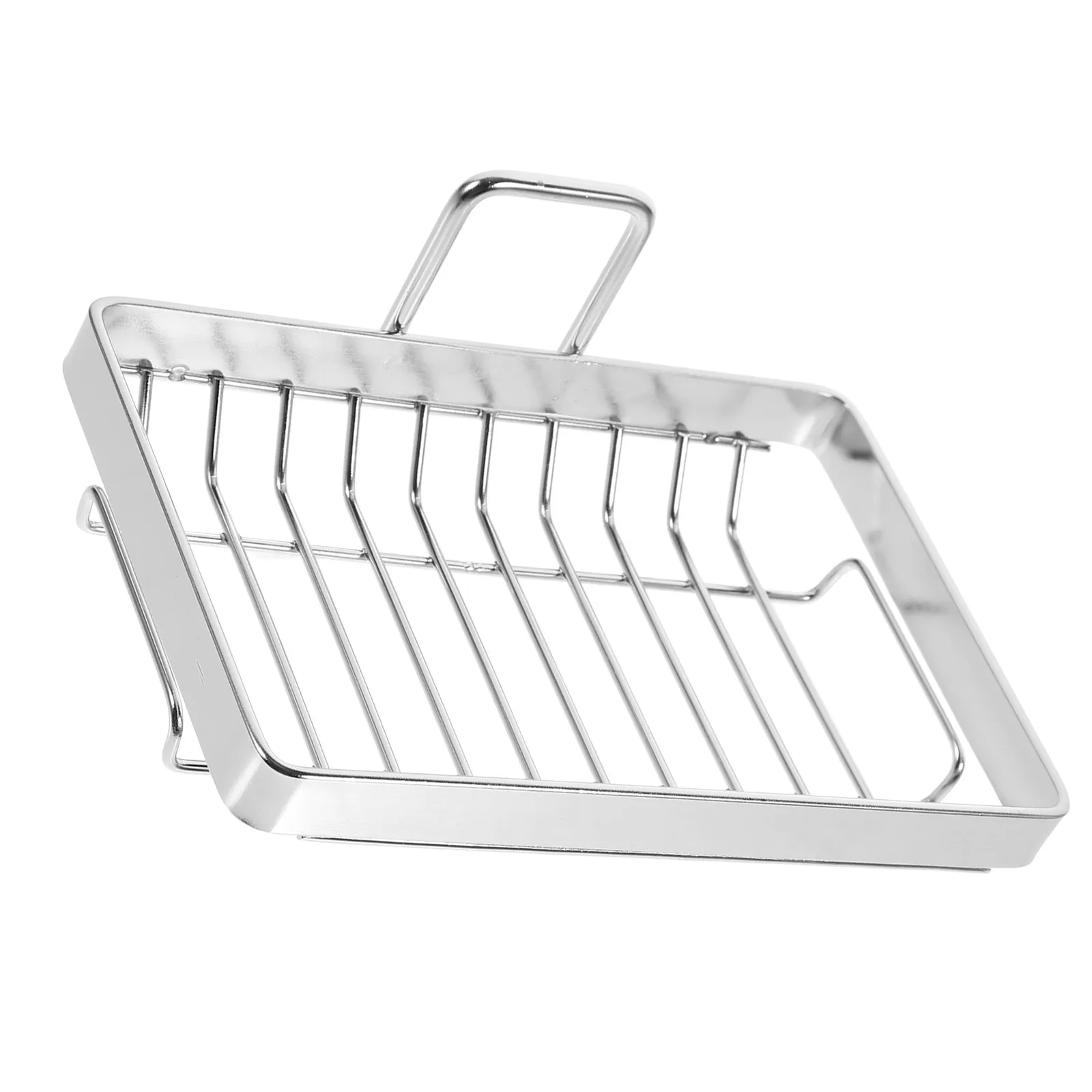 

Wall Mount Soap Dish Stainless Steel Bathroom Holder Punch Free Self Draining Storage Rack For Kitchen Bath Soap St Box