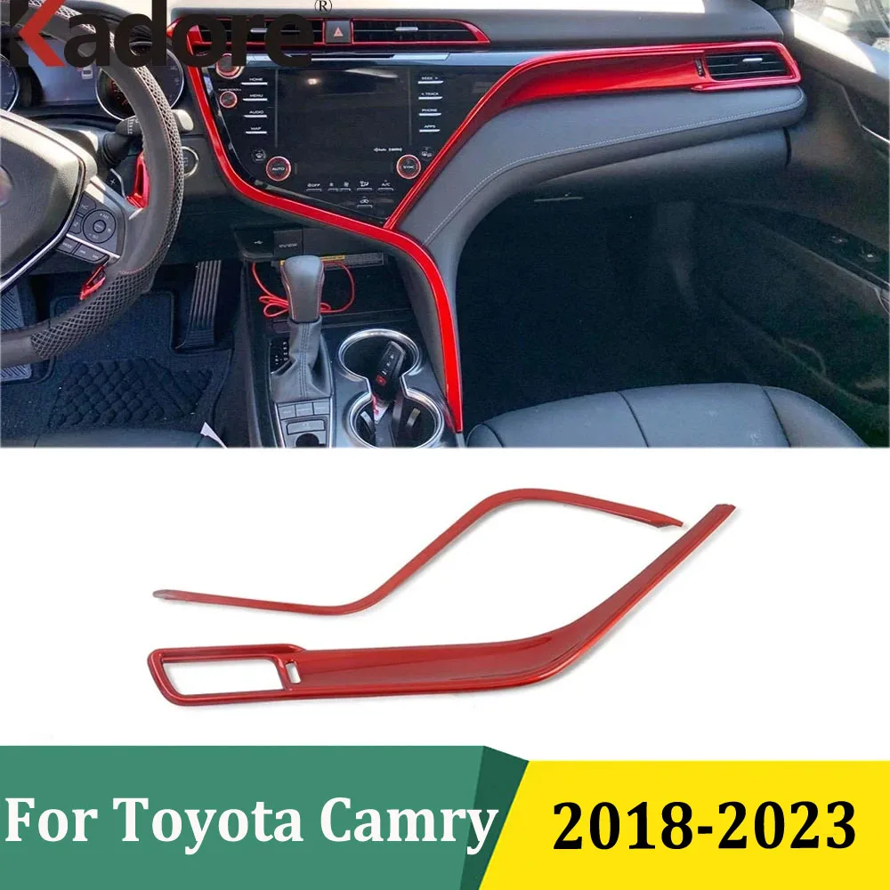 

For Toyota Camry XV70 2018 2019 2020 2021 2022 2023 Center Console Molding Strip Cover Trim Car Styling Accessories (LHD)