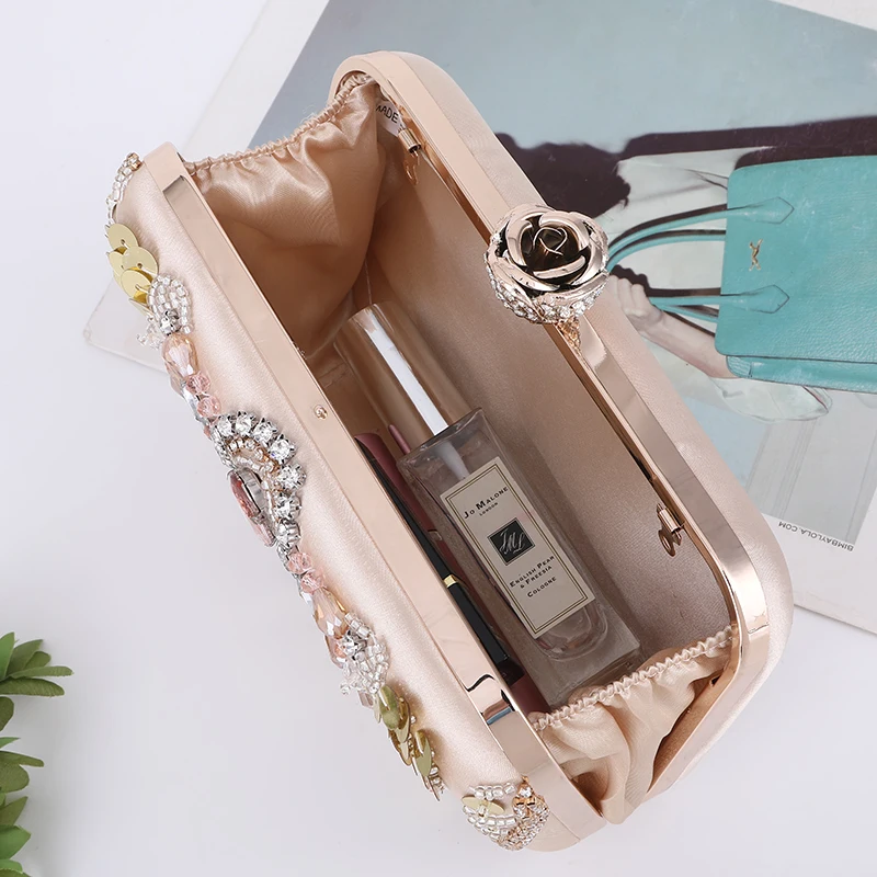 女性用スパンコール付きハンドバッグ,スクエアボックス,イブニングバッグ,財布,バンケットバッグ,ウェディングクラッチ,装飾,ファッション