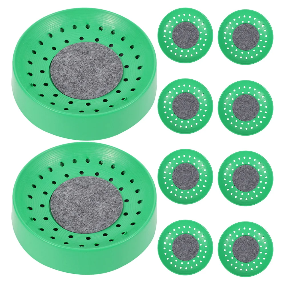 

10Pcs Pigeon Breeding Nest Plastic Bird Nesting Bowl for Hatching Laying Eggs Smooth Bottom Safe Claw Protection