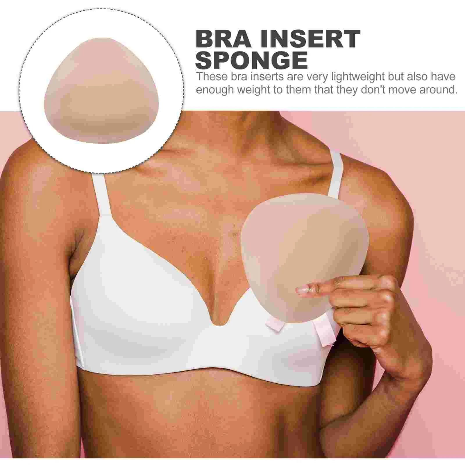 Triangular Sponge Prosthetic Breast Mastectomy Bras Sports Girls Pads Forms Women Inserts Padding Prosthesis Women's Foam