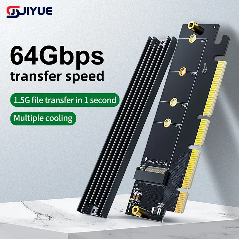 NEW PCIE to M2 Adapter NVMe M.2 PCI Express Adapter 32Gbps PCI-E SSD Card Computer Expansion Add On Cards