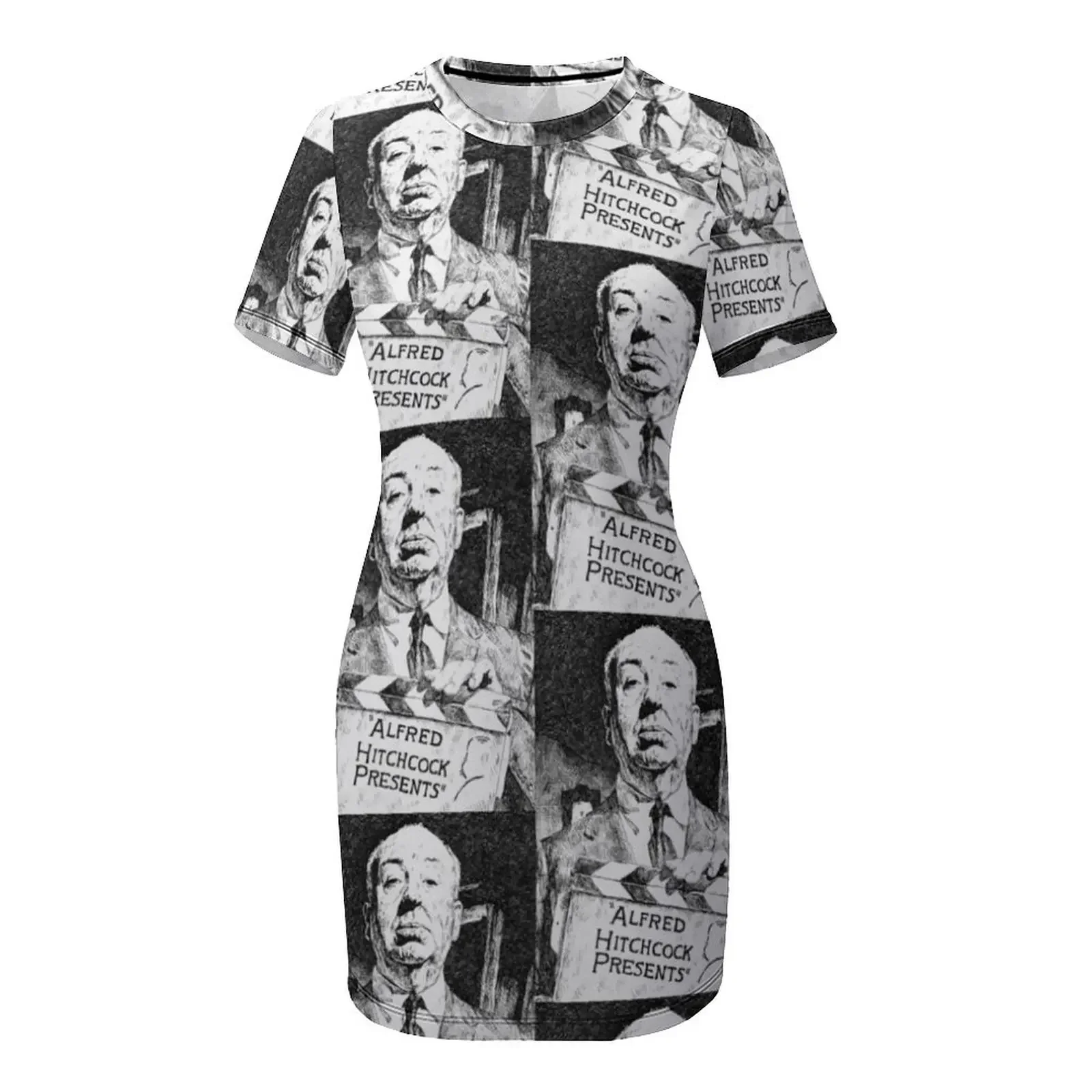 Alfred Hitchcock Presents Short-Sleeved Dress Long dress Prom gown Womens dresses Dress