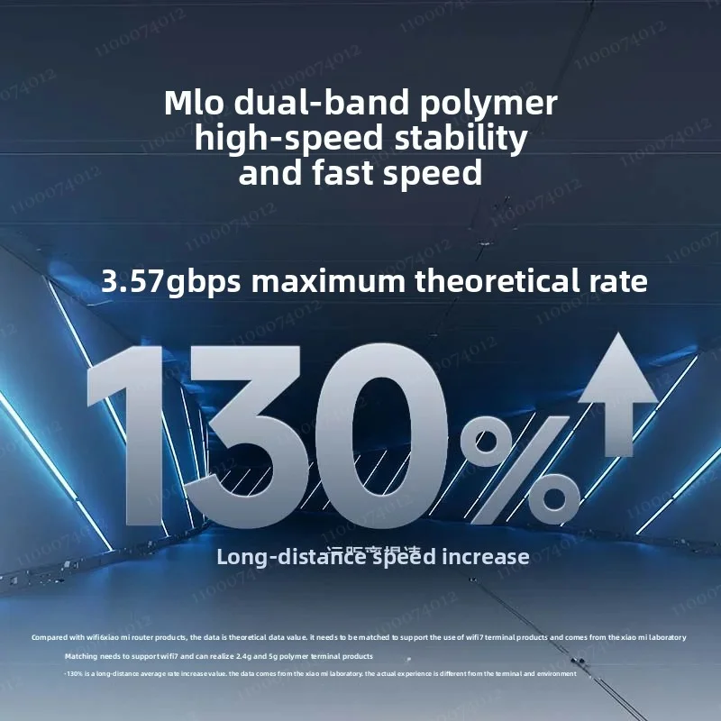 جهاز توجيه Xiaomi BE3600 WiFi 7 ثنائي النطاق Qualcomm رباعي النواة تسريع الألعاب 3570Mbps Dual WAN LAN Mesh Network مكرر VPN Mi #3