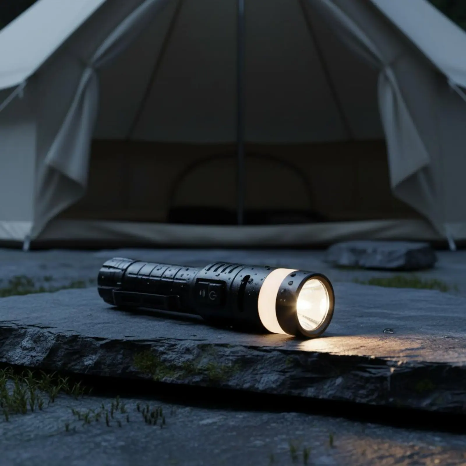 Multifunction Flashlight Blast-resistantProof Aluminum LED Flashlight Handheld Light view 2