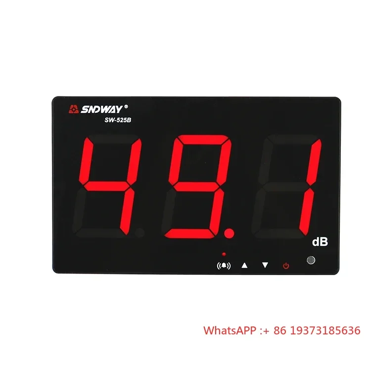 SW-525B 30 to 130db large LCD Decibel Noise Meter Digital Hanging Type Sound Level Meter