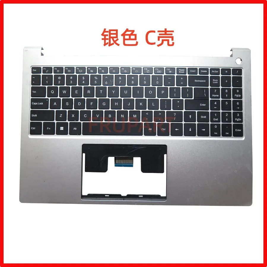 For MB3335004 F0121-004 Notebook C Case Black US Keyboard Transparent Without Touchpad