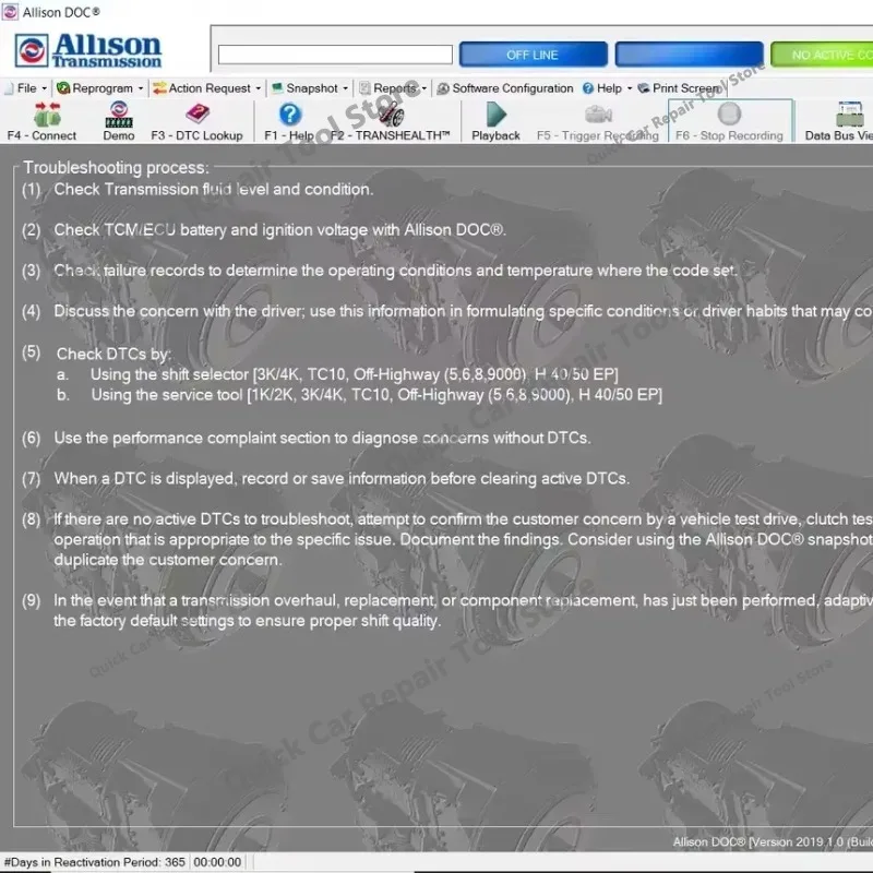 2026 hot selling newest  Universal Allison Doc Full Version V2024.01+ Gen 6 Data Files
