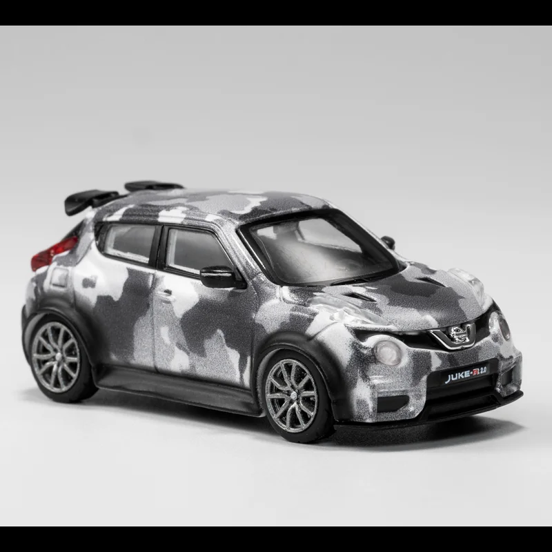 DCT 1/64 Juke-R Model Sports Car Vintage Cars JDM Vehicle Diecast Car Collection Toy Station Vehicle